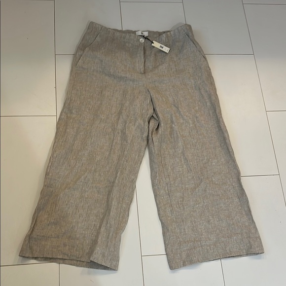 Banana republic linen pants natural XL NWT